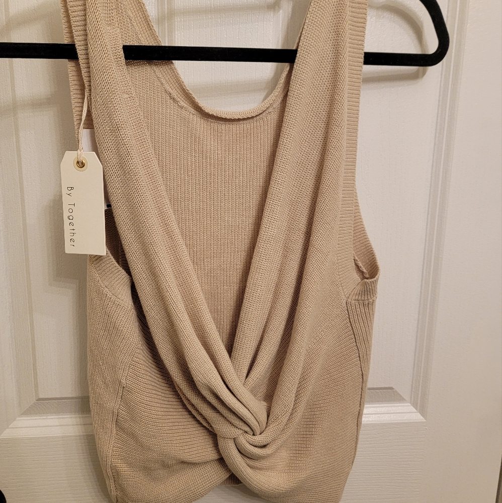 By Together Cream Top